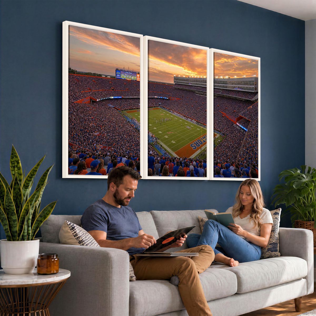 48009171-MGV-CV-36X24 - Stadium Wall Art Canvas Print