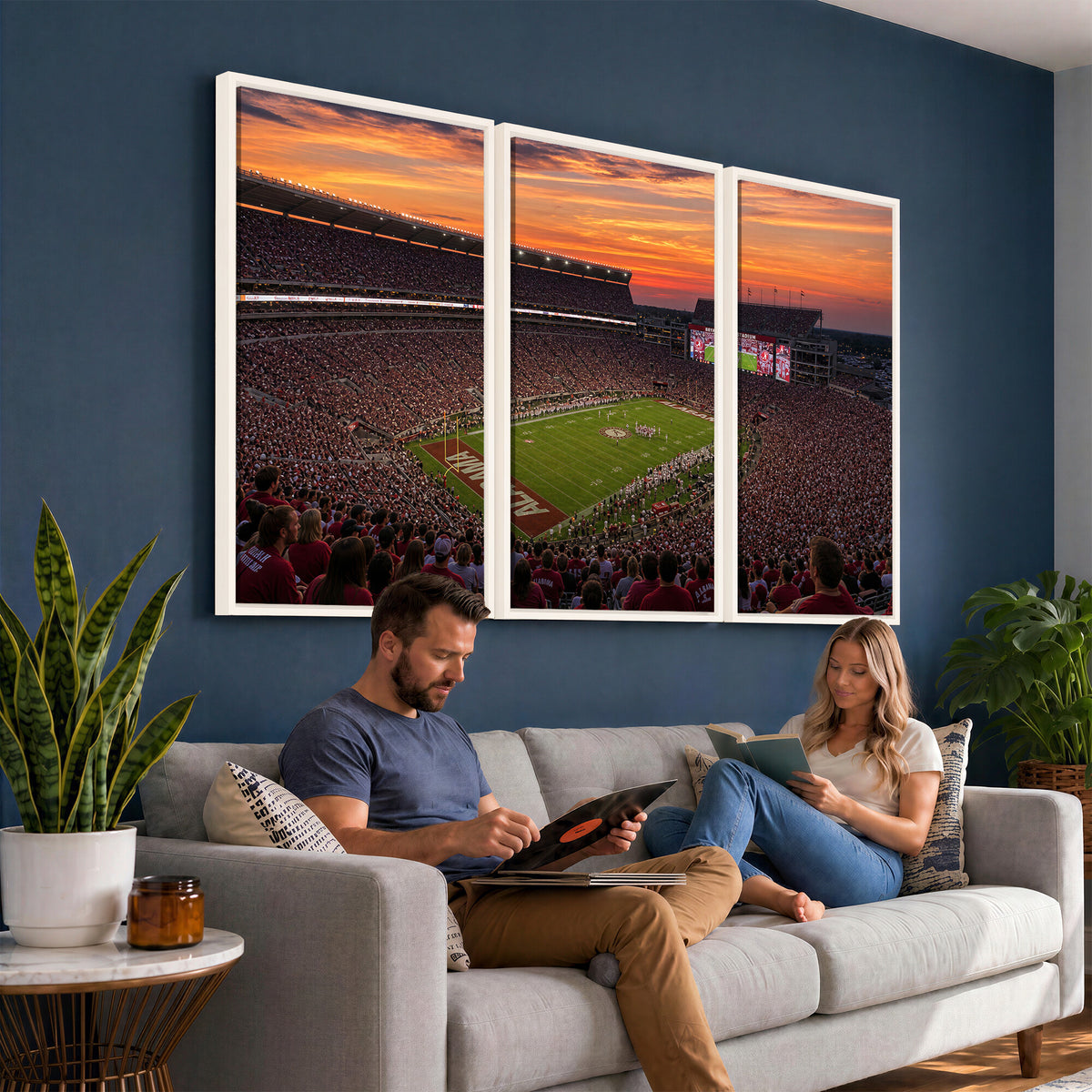 91782096-MGV-CV-36X24 - Stadium Wall Art Canvas Print
