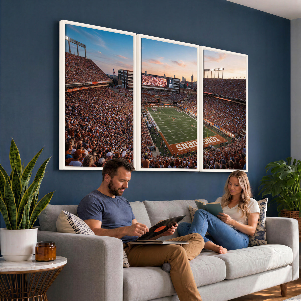 41187139-MGV-CV-36X24 - Stadium Wall Art Canvas Print