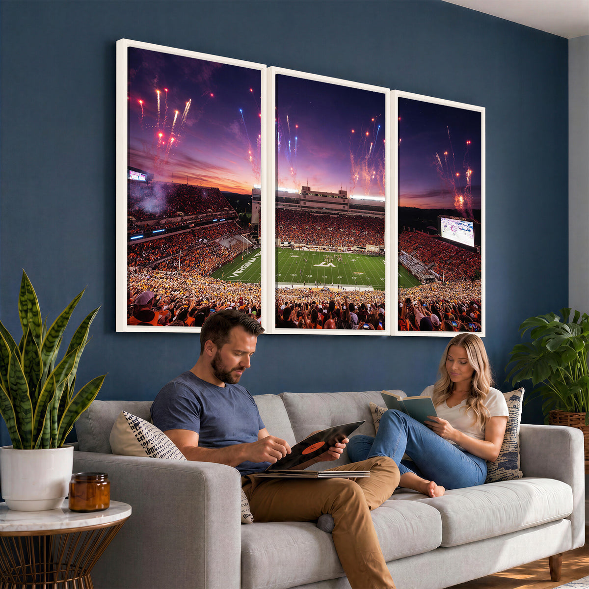 57314829-MGV-CV-36X24 - Stadium Wall Art Canvas Print