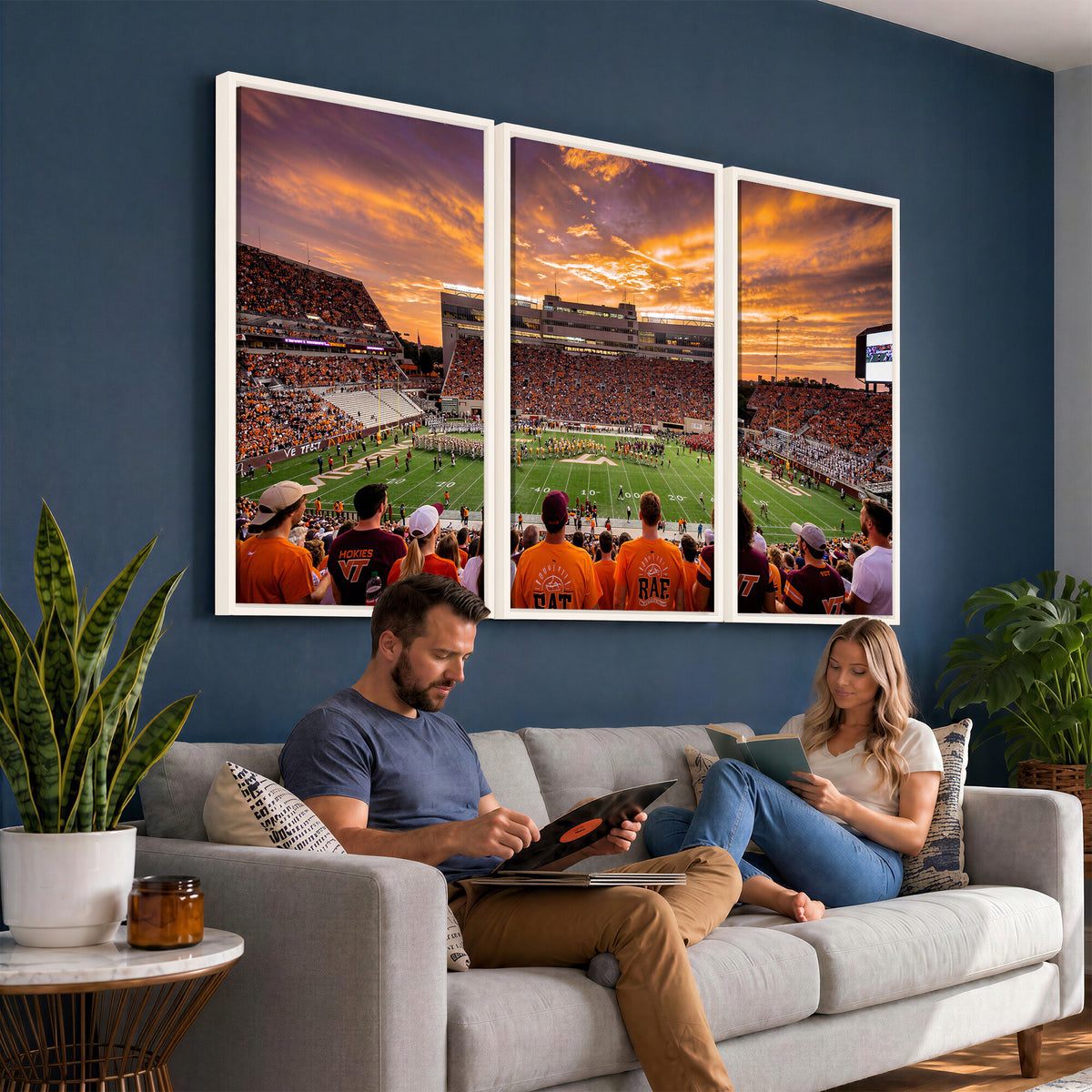 25873880-MGV-CV-36X24 - Stadium Wall Art Canvas Print