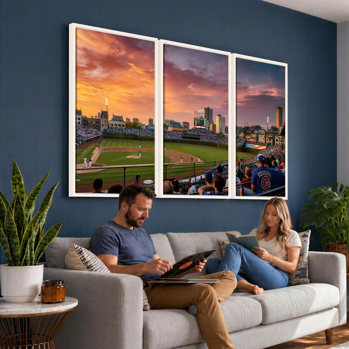 94073020-MGV-CV-36X24 - Stadium Wall Art Canvas Print