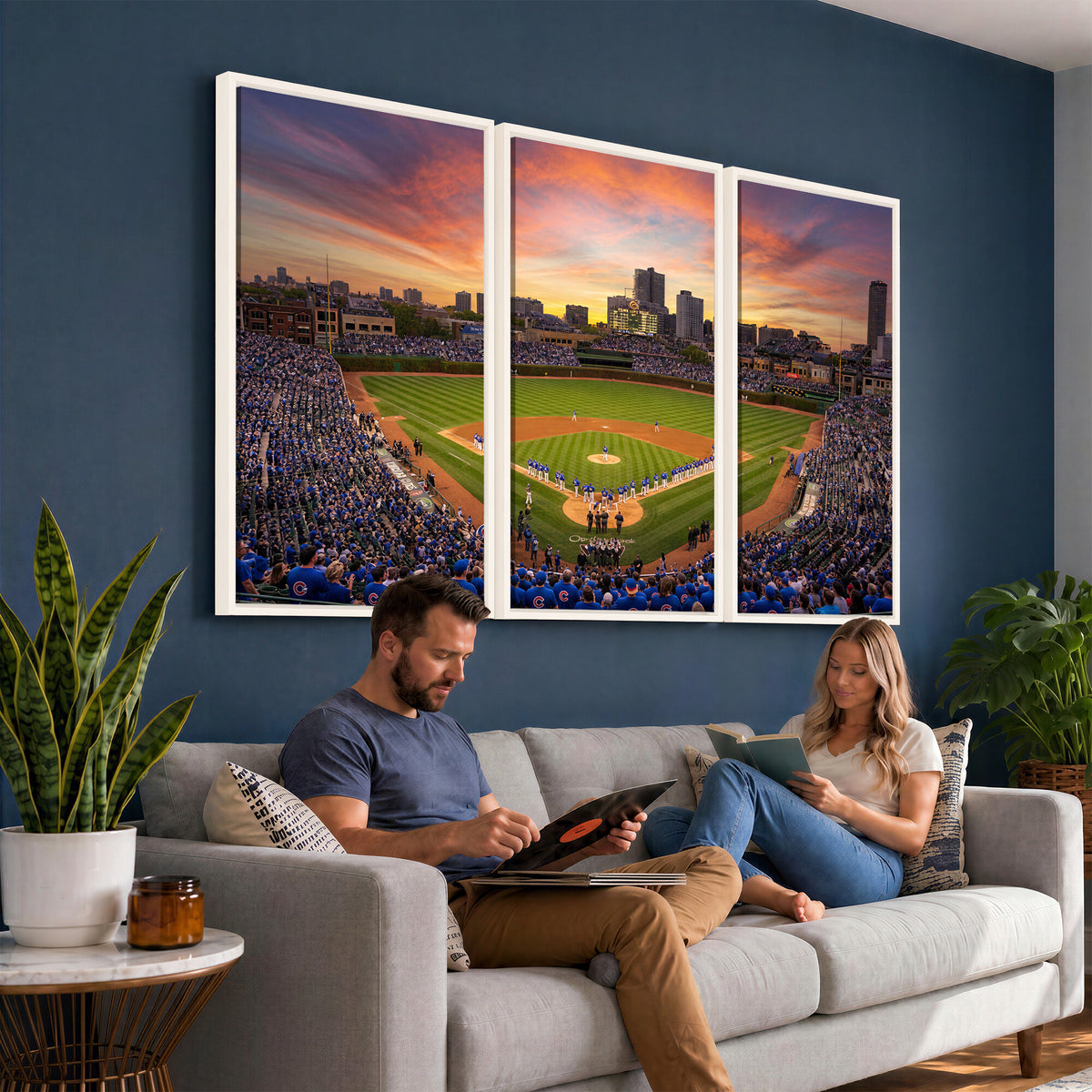 42812246-MGV-CV-36X24 - Stadium Wall Art Canvas Print
