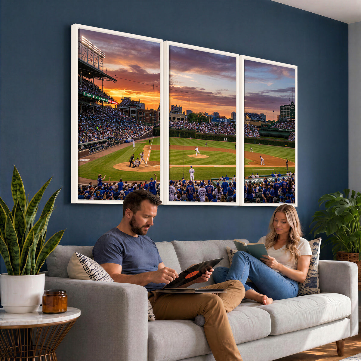 71103551-MGV-CV-36X24 - Stadium Wall Art Canvas Print