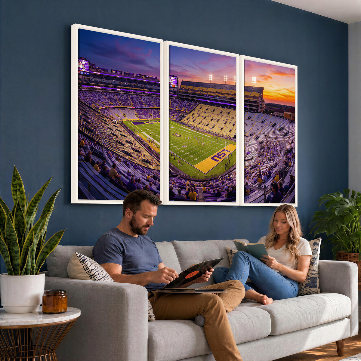 21378512-MGV-CV-36X24 - Stadium Wall Art Canvas Print