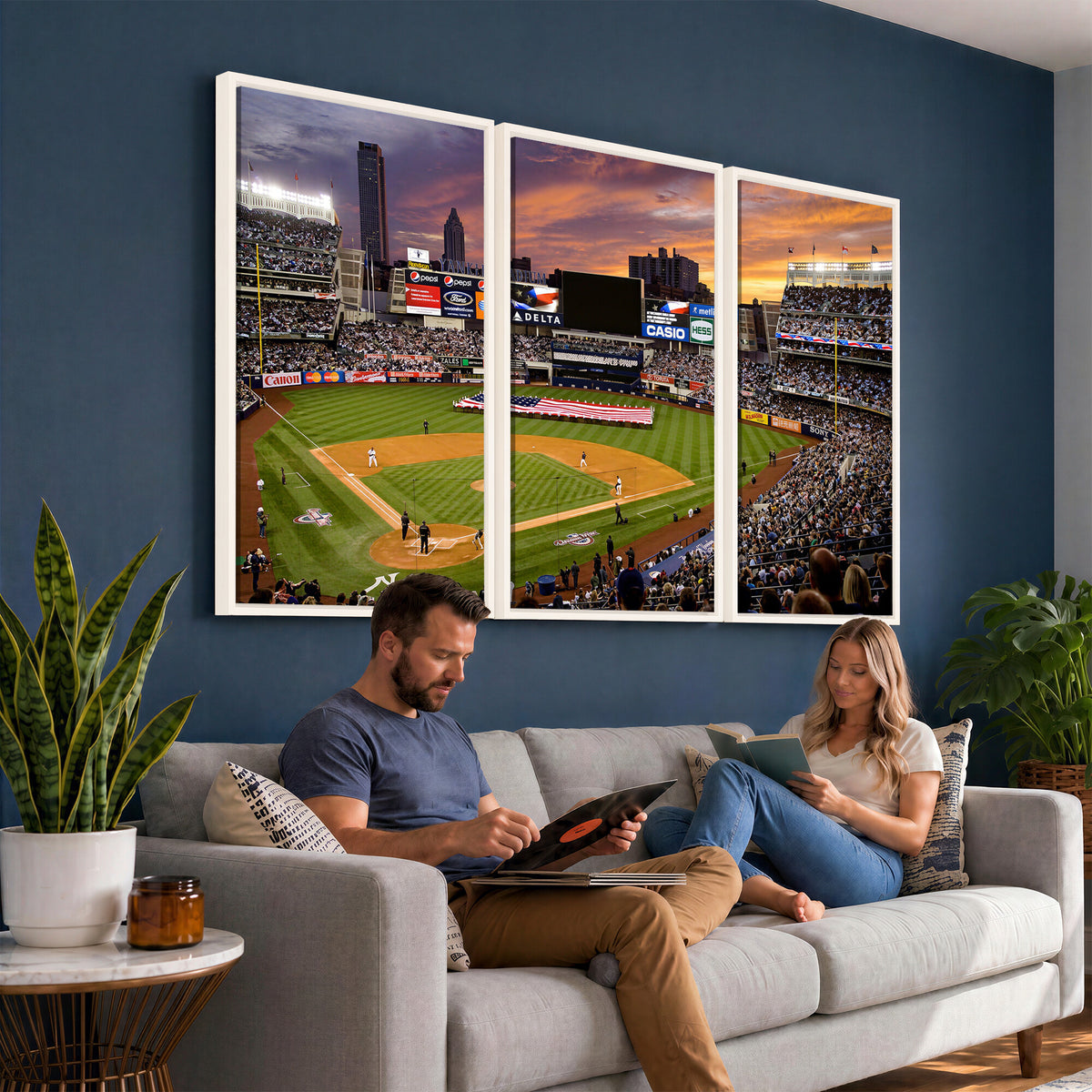 39000124-MGV-CV-36X24 - Stadium Wall Art Canvas Print