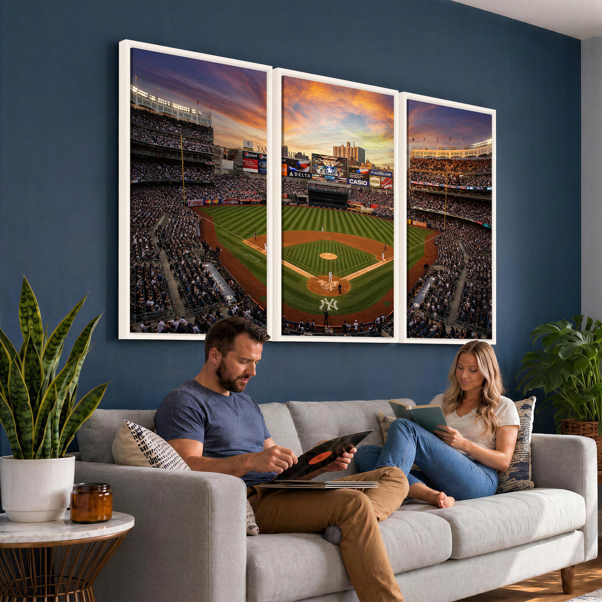71157927-MGV-CV-36X24 - Stadium Wall Art Canvas Print