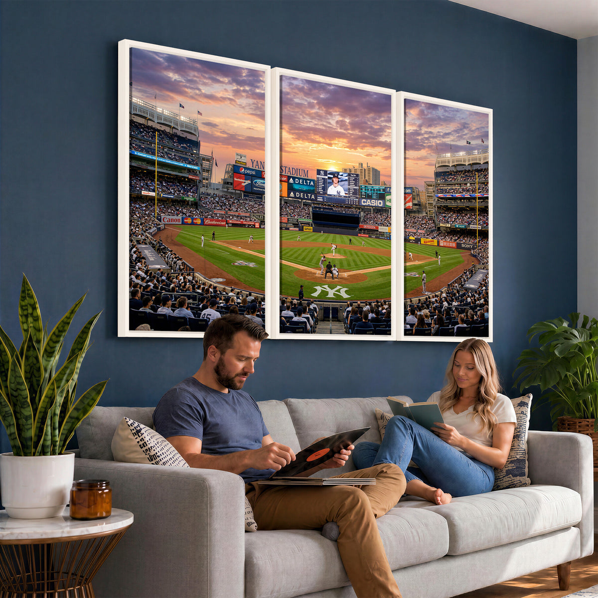 26297292-MGV-CV-36X24 - Stadium Wall Art Canvas Print