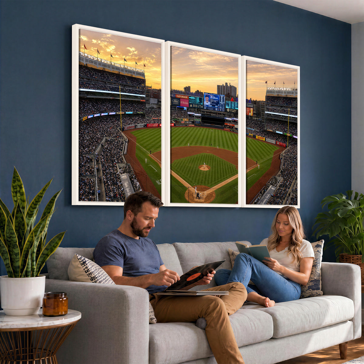 17396699-MGV-CV-36X24 - Stadium Wall Art Canvas Print