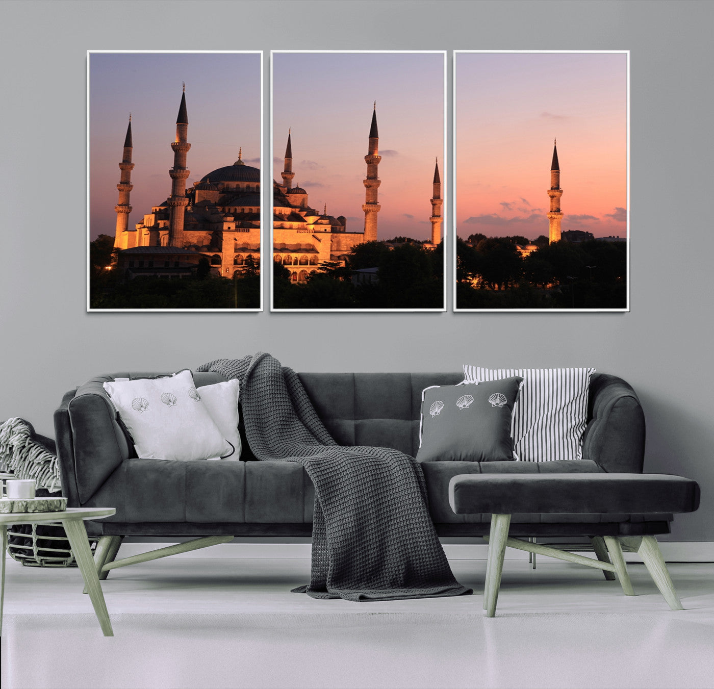 84360-MGV-CV-36X24-Wall Art Turkey Istanbul Skyline Canvas Print