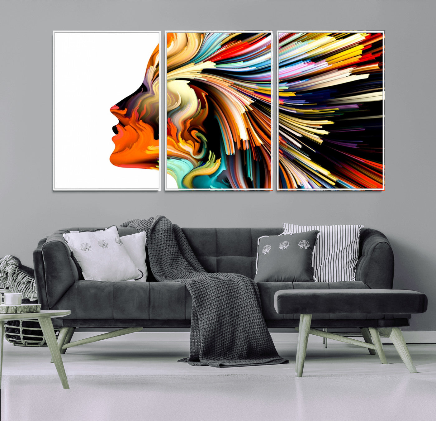 -Profile Colors Canvas Print