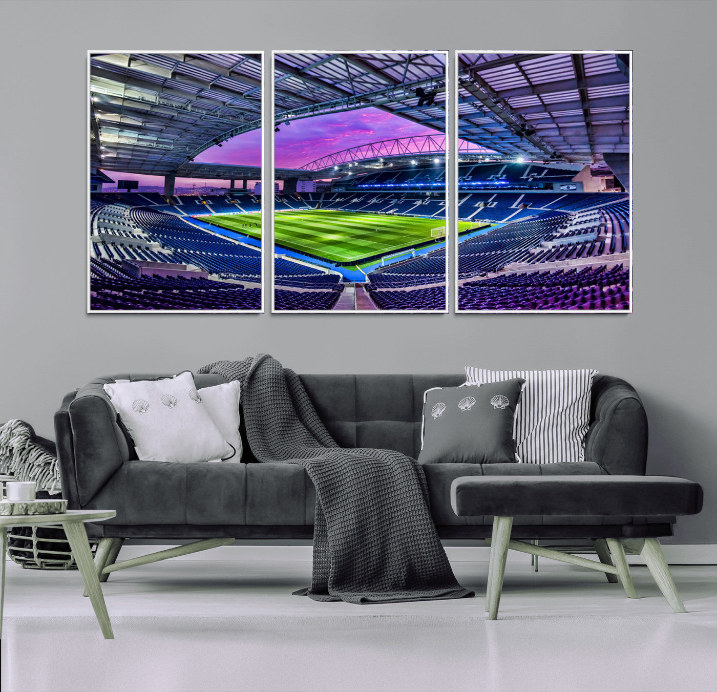 -FC Porto Soccer Team Print Canvas- Dragon Stadium Wall Art Canvas Print
