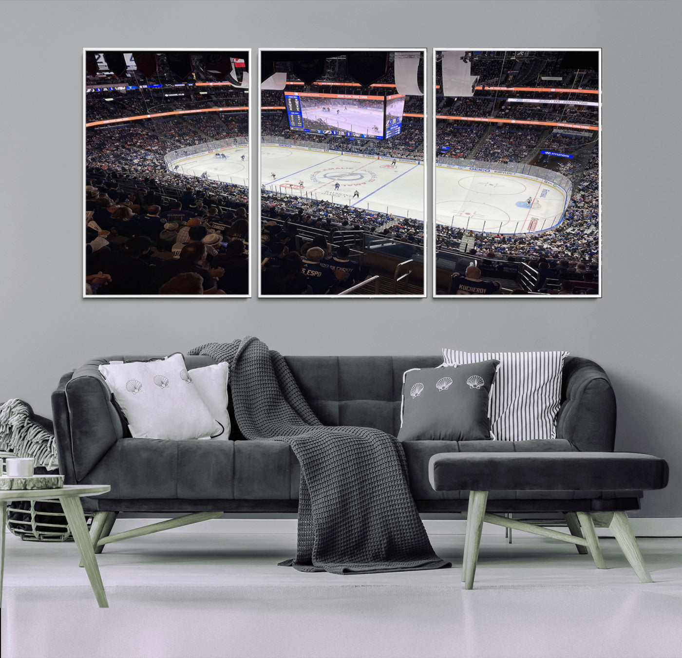 51641-MGV-FC-60X30-3P_White-Amalie Arena Florida Wall Art Canvas Print - NHL Hockey Stadium Print