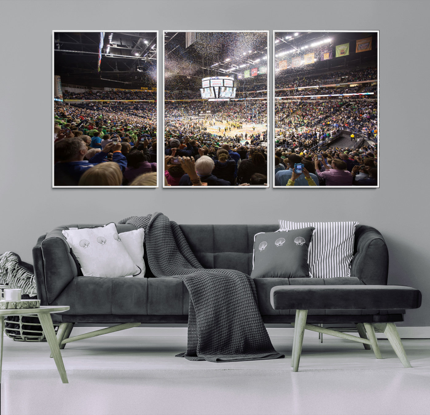 66251-MGV-FC-60X30-3P_White-Bridgestone Arena Wall Art Canvas | Nashville Predators Hockey Team Print | Canvas Print | Ready to