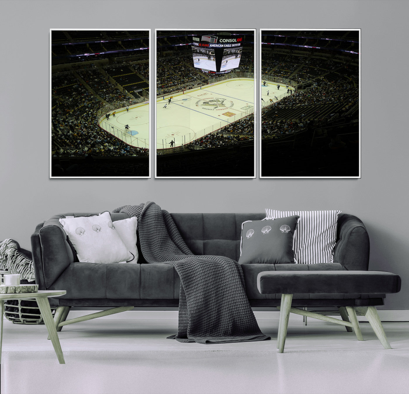 52168-MGV-CV-36X24-PPG Paints Arena Pennsylvania Pittsburgh Penguins Hockey Stadium Canvas, Pennsylvania Pittsburgh