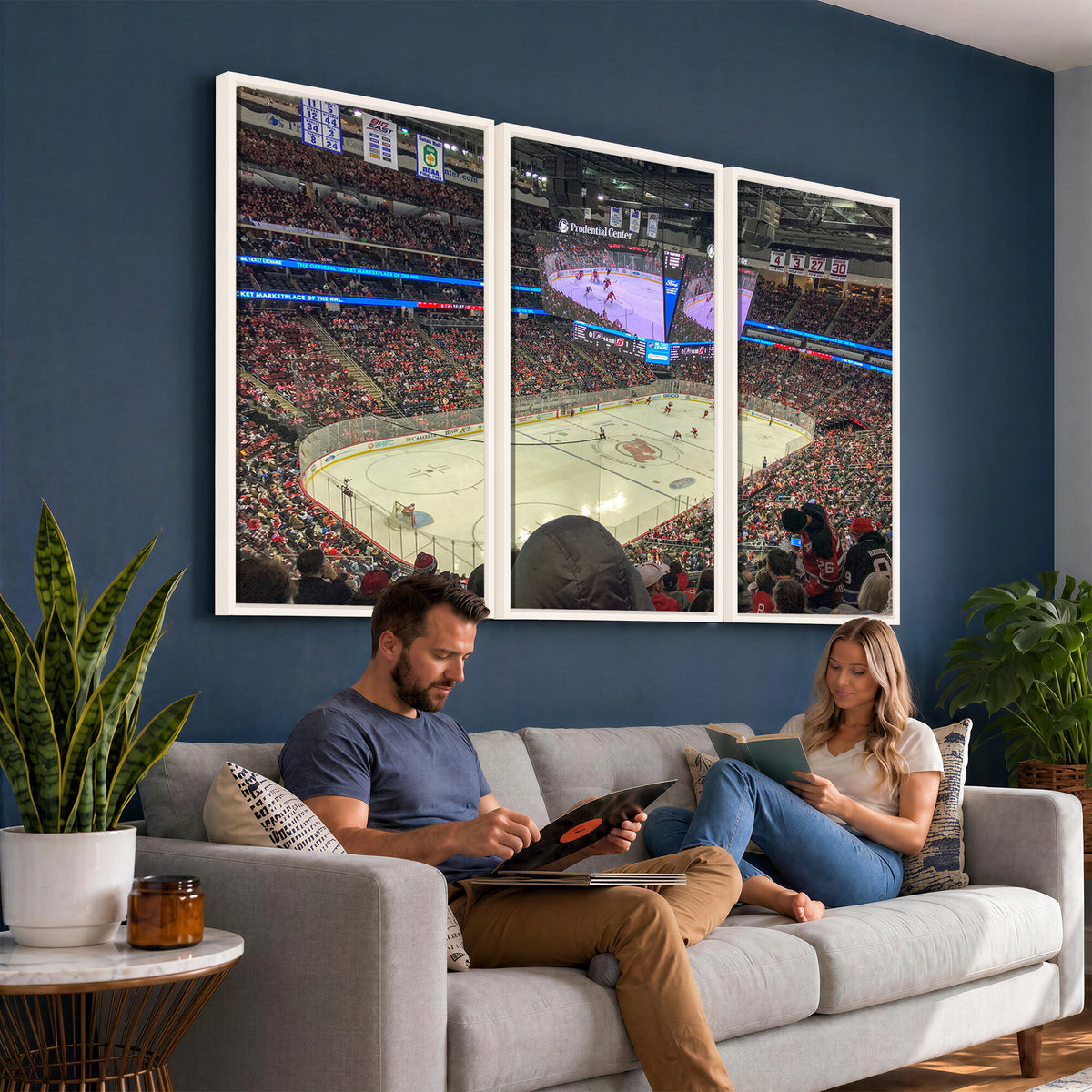 29638-MGV-CV-36X24 - Prudential Center Newark New Jersey Devils Hockey Stadium