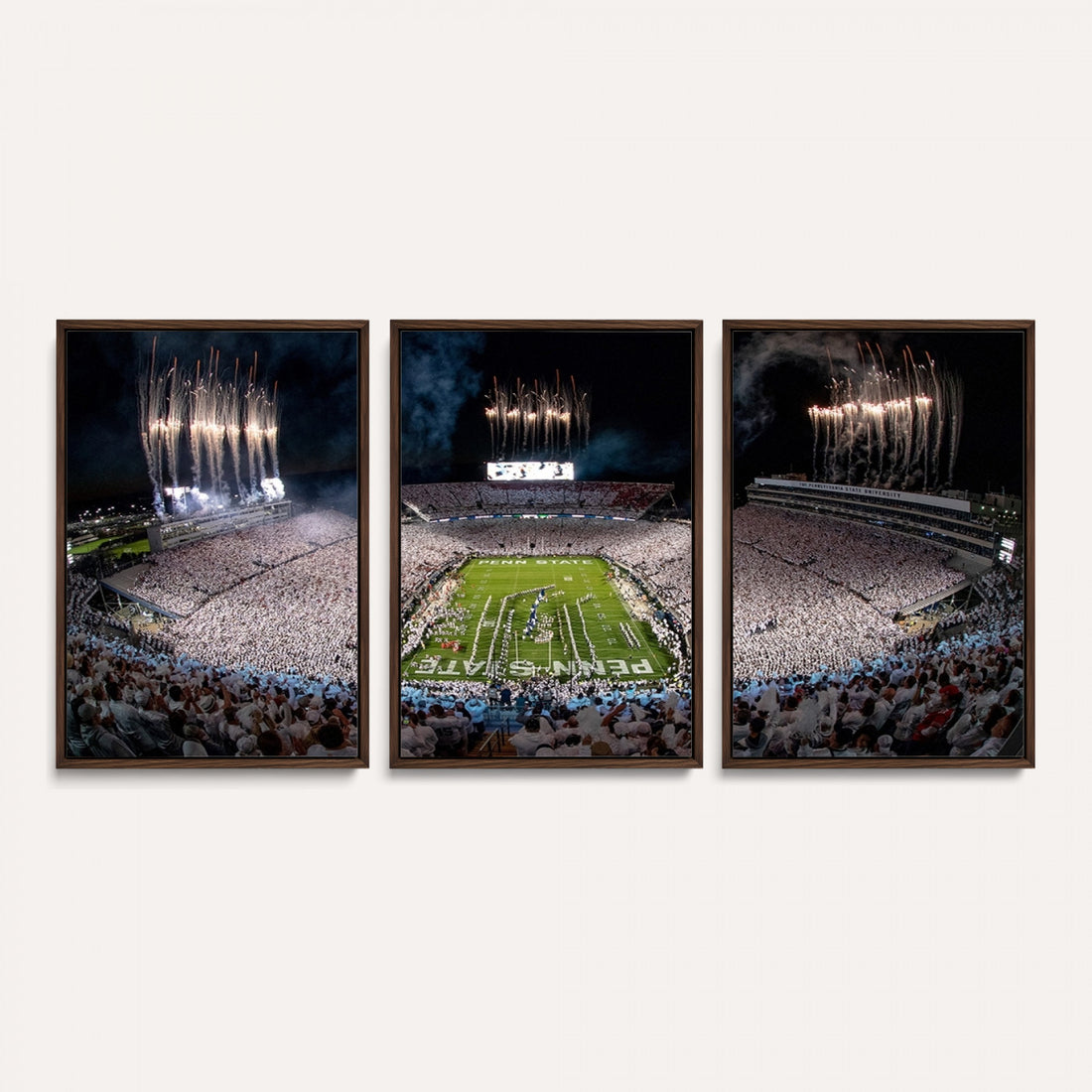 Penn State Football Wall Art Canvas Print