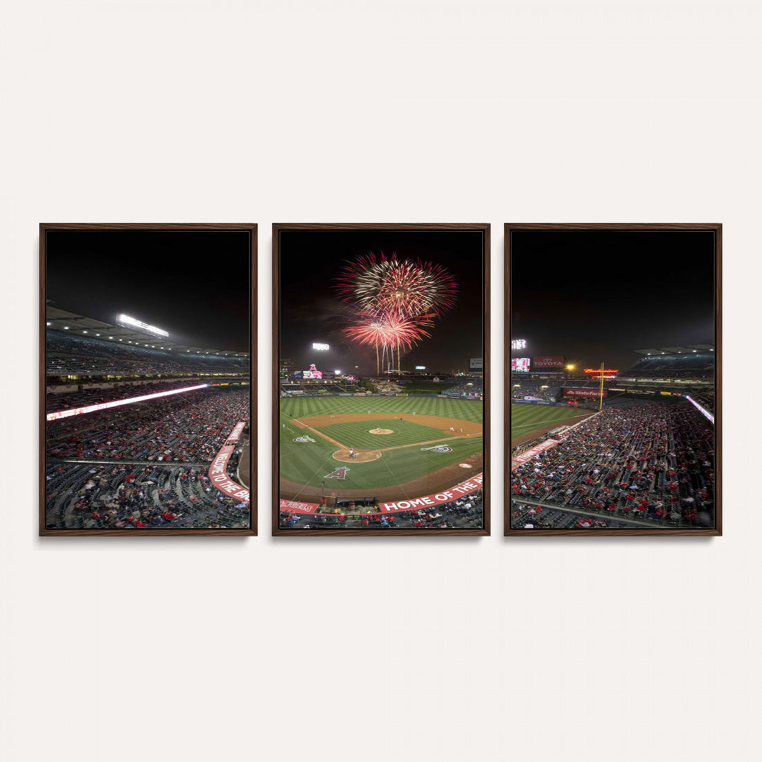 Angel Stadium Canvas Print | Los Angeles Angels Canvas Print