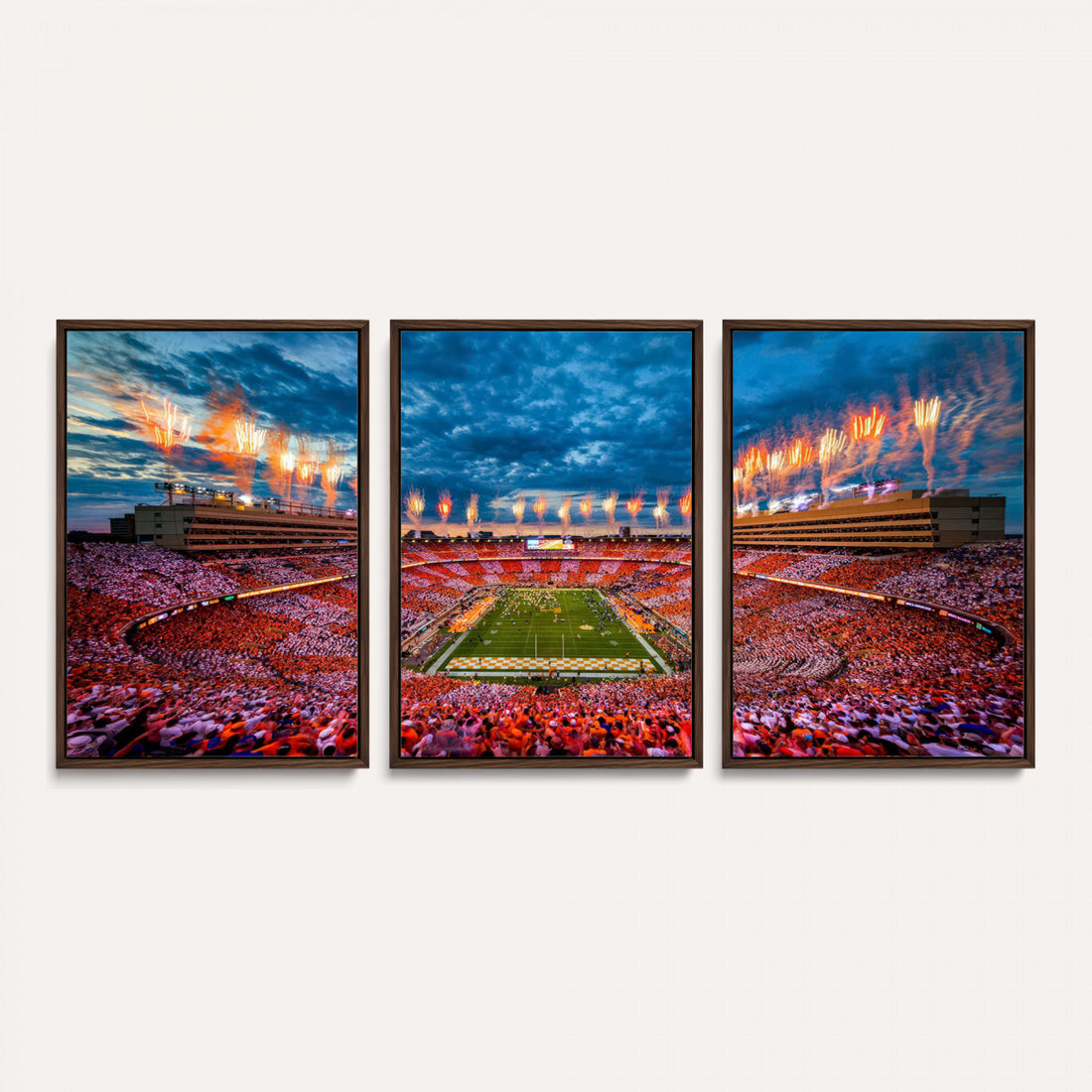 Tennessee Neyland Stadium Wall Art, Sports Arena Canvas