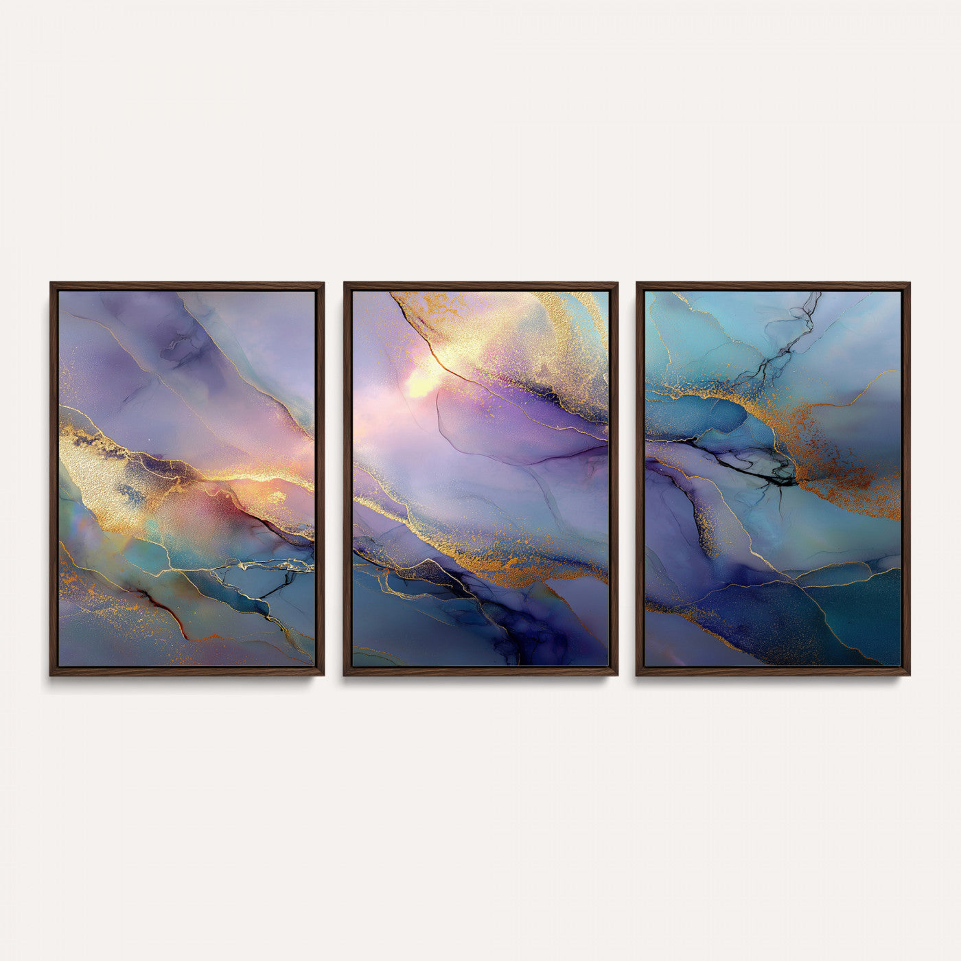 50939878-MGV-CV-36X24 - Colorful Abstract Canvas Wall Art Print, Vibrant Popup Color Art Print