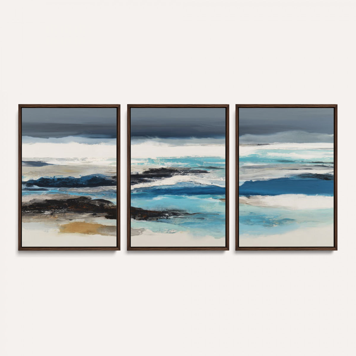 53645131-MGV-CV-36X24 - Extra Large Abstract Wall Art Canvas Print