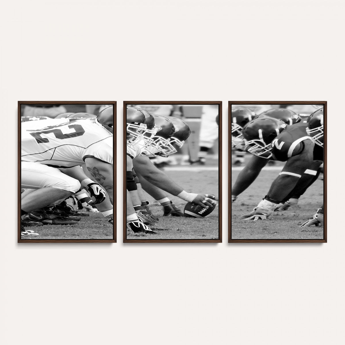 97432-MGV-CV-36X24 - American Football Player Wall Art Canvas Print