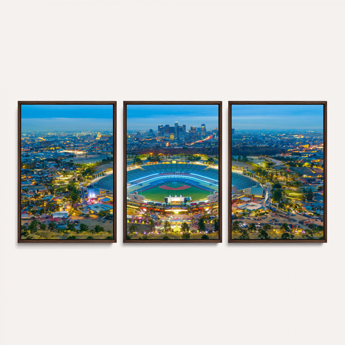 78144-MGV-CV-36X24 - Los Angeles Dodgers Wall Art Canvas, Dodger Stadium Wall Art