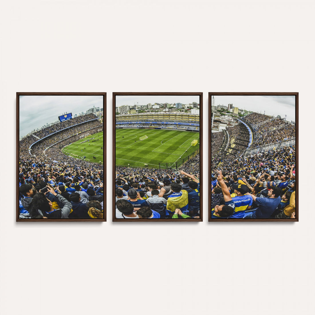 Boca Juniors Soccer Team Print Wall Art, Buenos Aires Bombonera Stadium