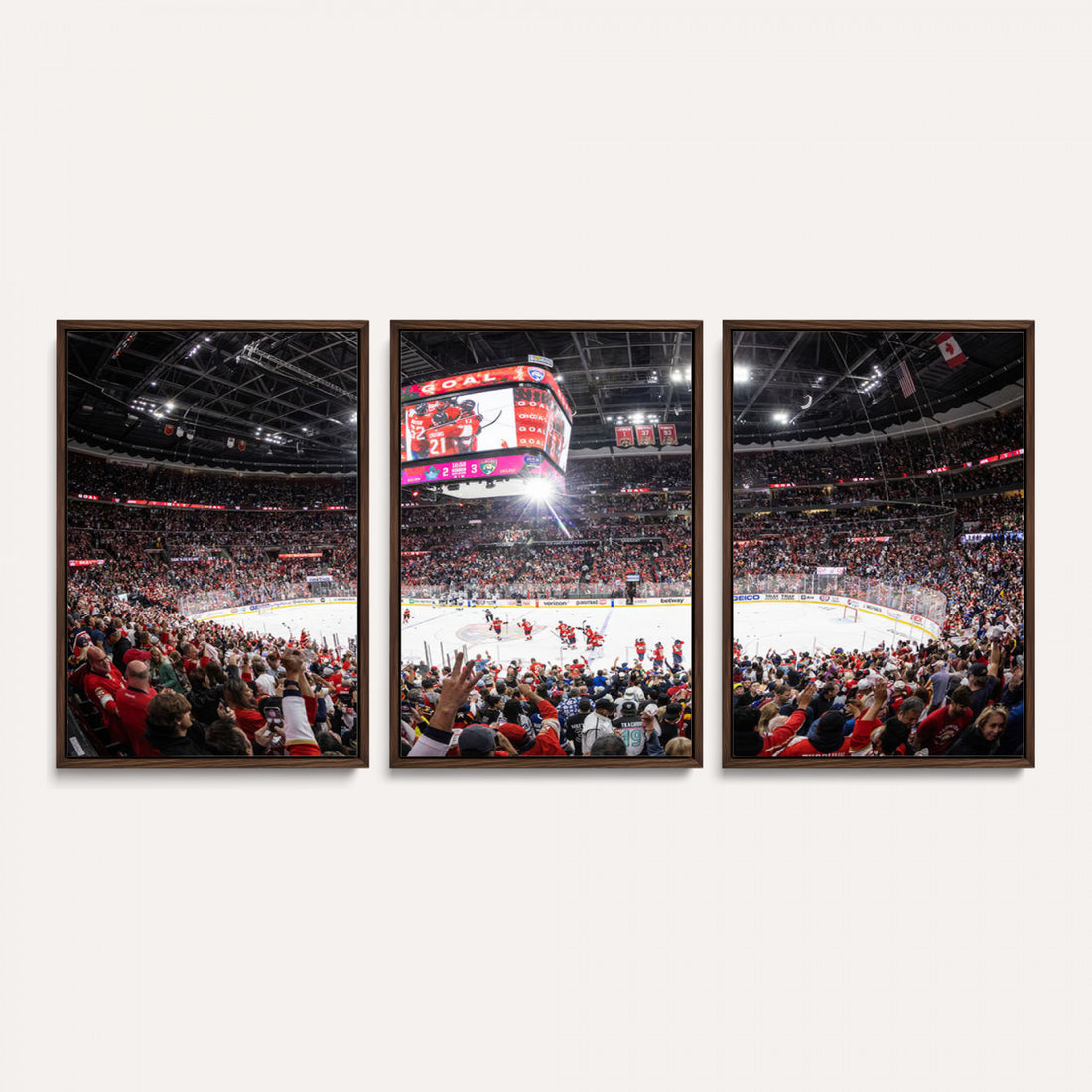 Amerant Bank Arena Wall Art Canvas Print, Hockey Arena