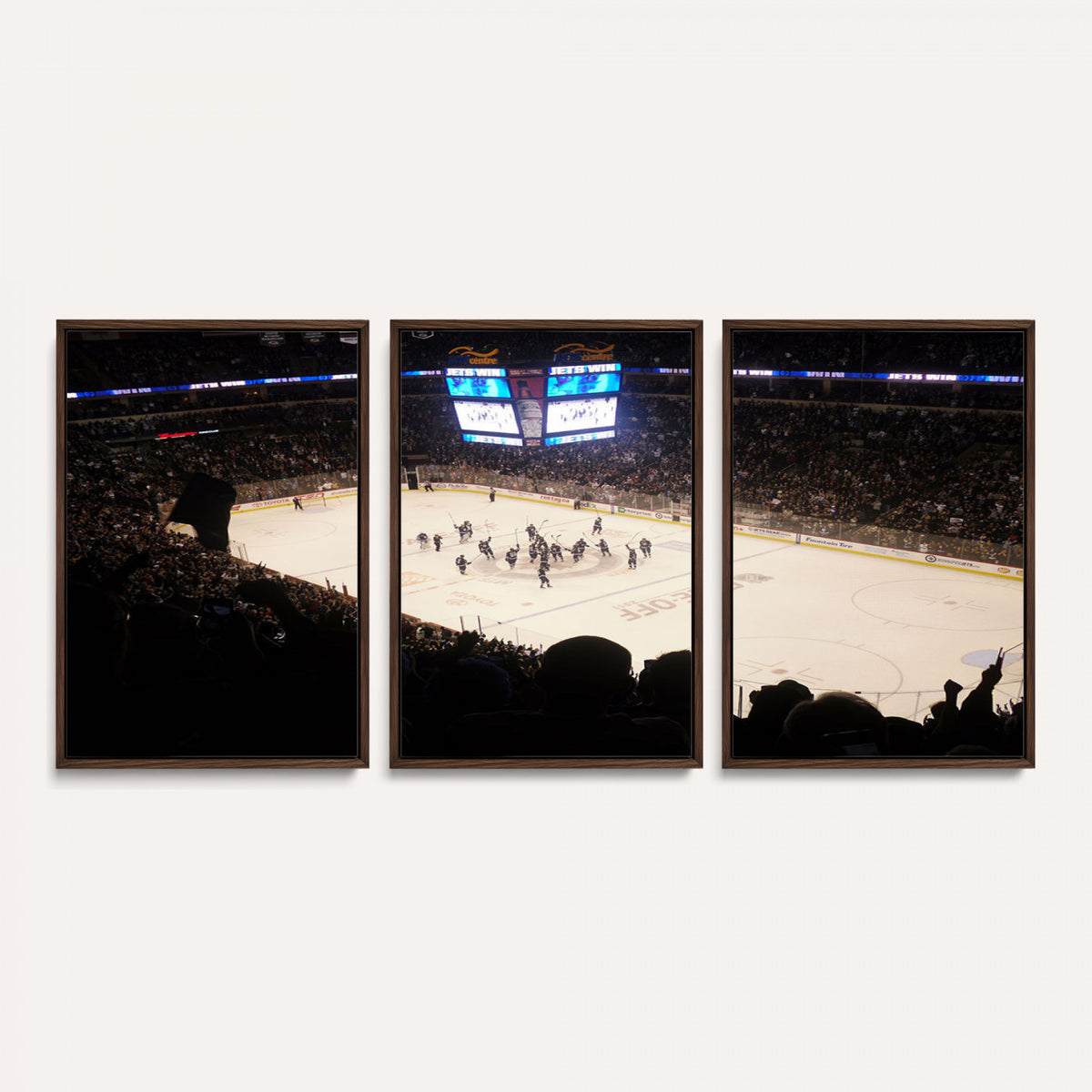 22497-MGV-CV-36X24 - Canada Life Centre Wall Art | Winnipeg Jets Hockey Team Print Canvas | Ready to Hang | Winnipeg Wall