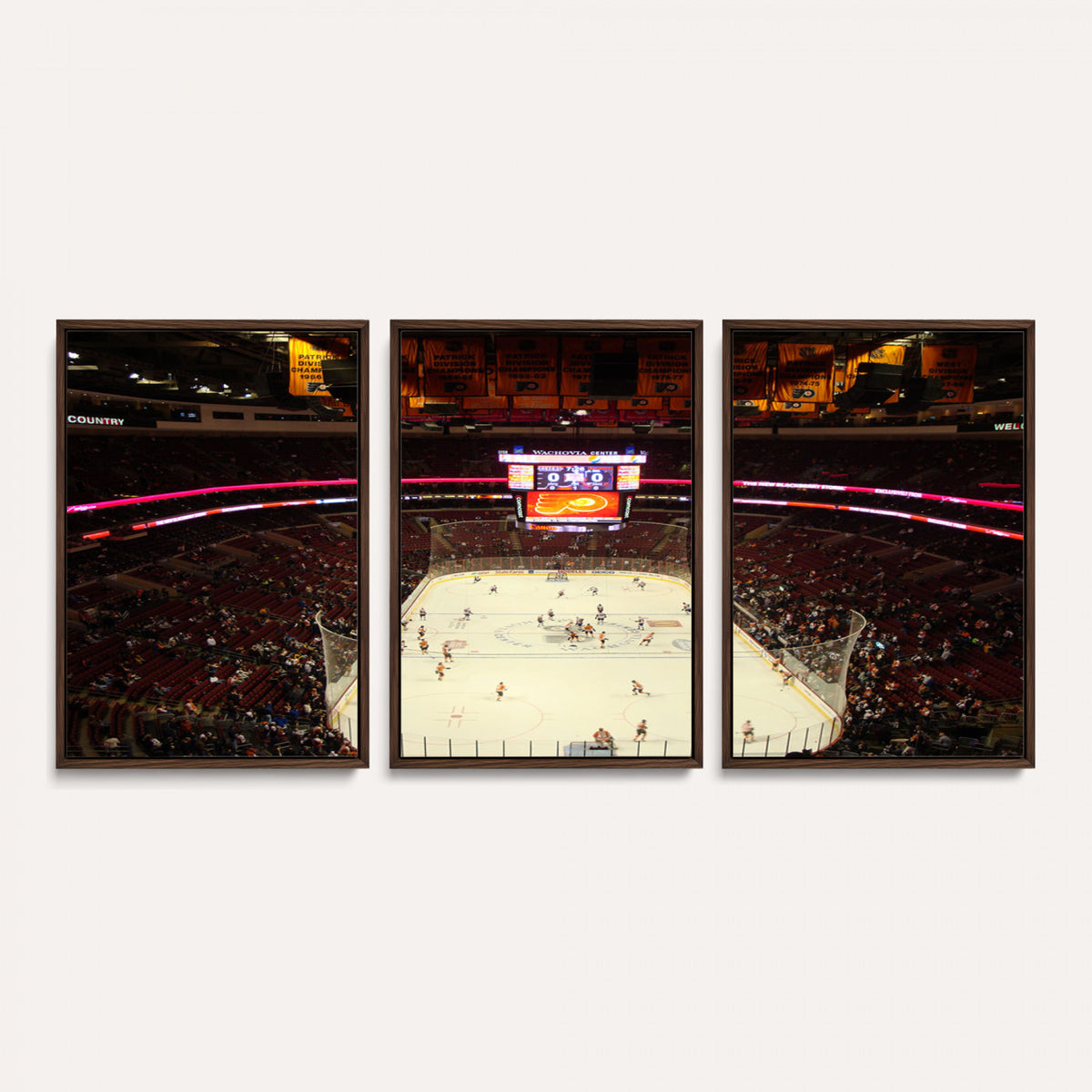 98213-MGV-CV-36X24 - Wachovia Center Prior to Flyers Game Ice Hockey Stadium