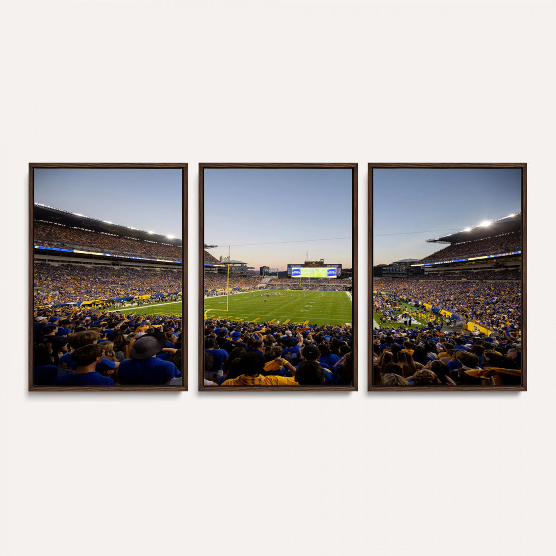 Pittsburgh Panthers Football Team Print, Pittsburgh, Framed and Ready to Hang