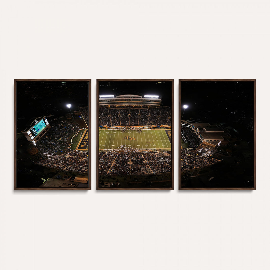 Wake Forest University Demon Deacons Canvas Print, Football Team Wall Art
