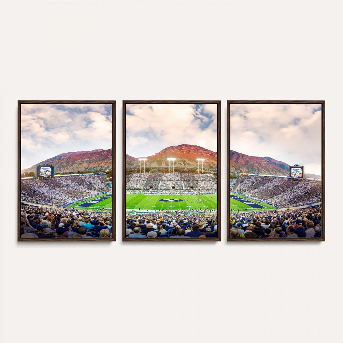 Brigham Young University Cougars Football Team Print, Provo
