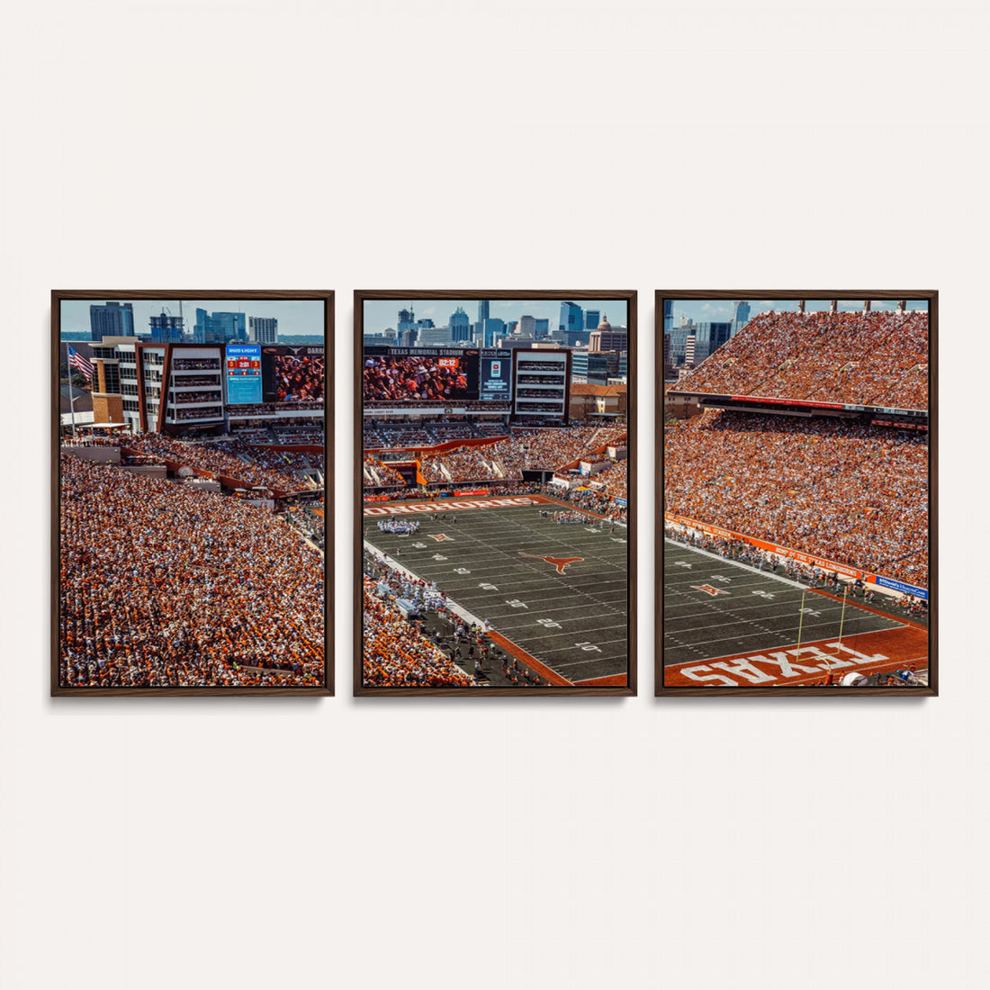 University of Texas Longhorns Football Team Print, Austin
