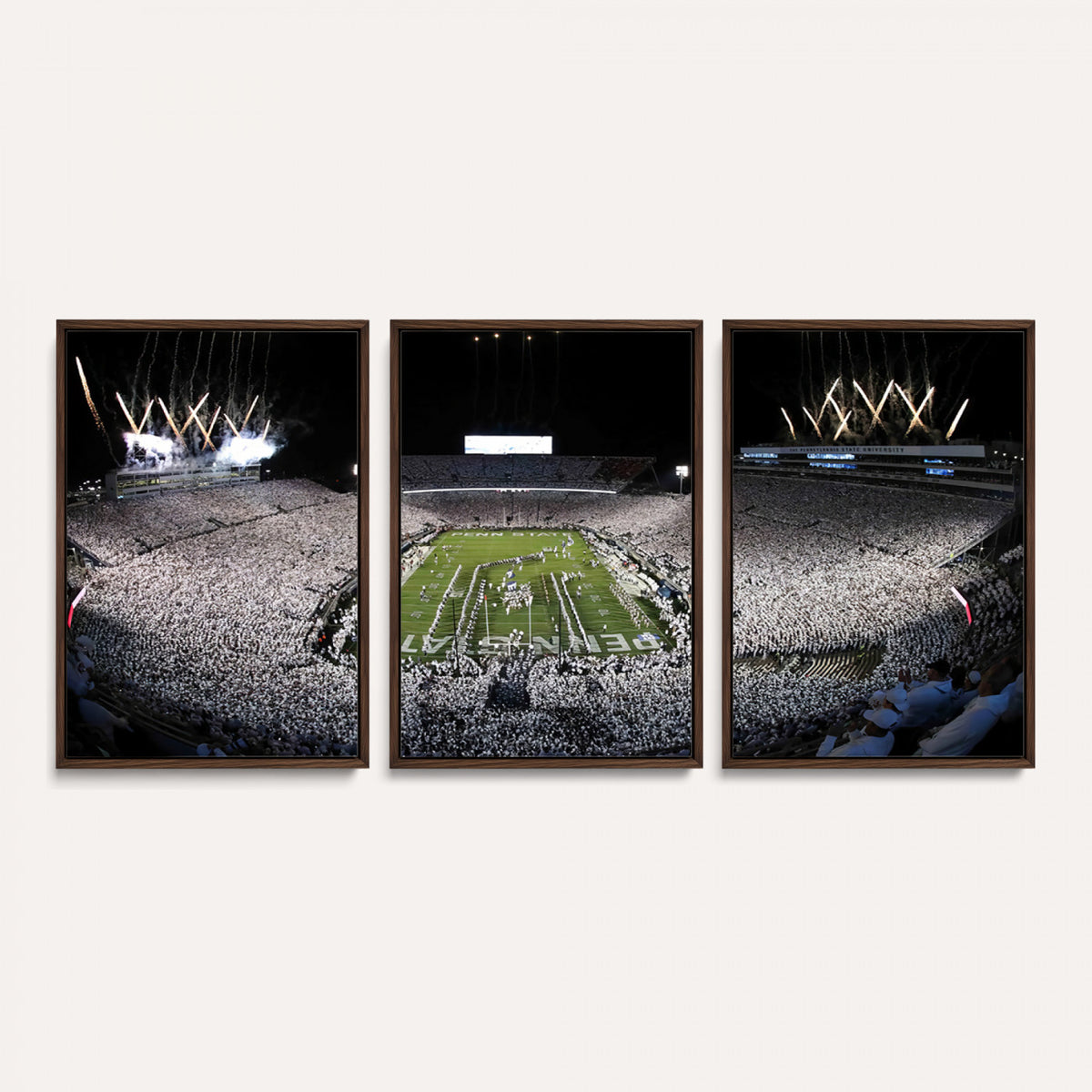 84537-MGV-CV-36X24 - Penn State Beaver Stadium Canvas Wall Art - Nittany Lions Football Print