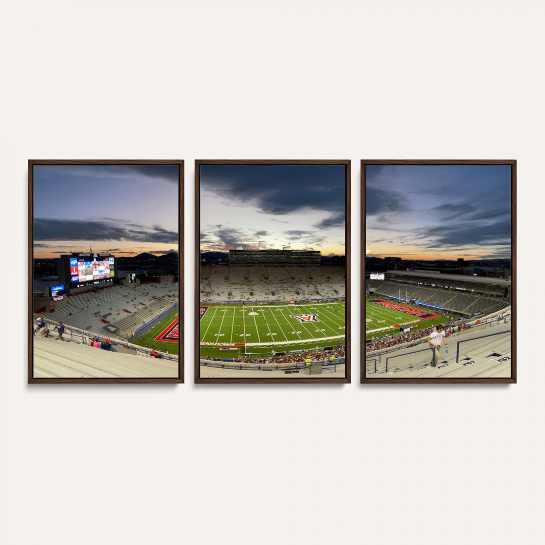 Arizona Wildcats Football Team Print, Tucson Arizona
