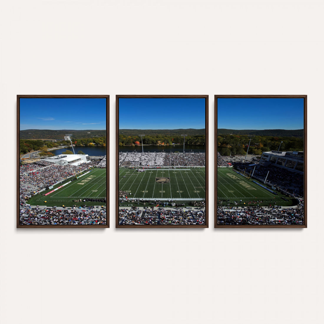 Army Black Knights Football Team Print, West Point Michie Stadium