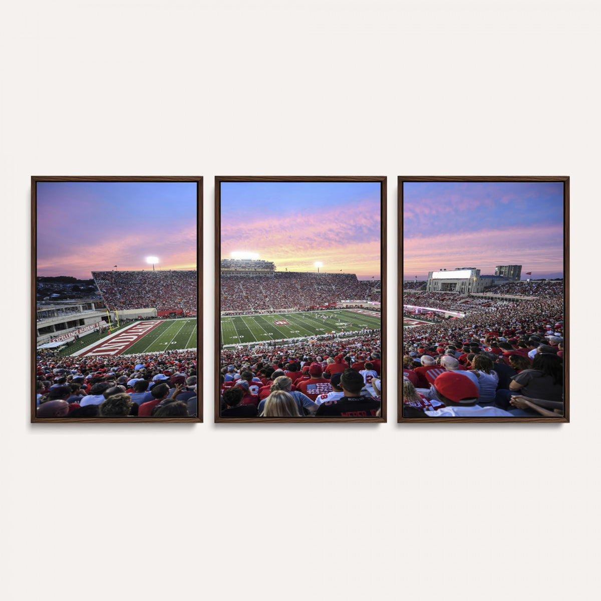 13046-MGV-CV-36X24 - Indiana University Hoosiers Football Team Print