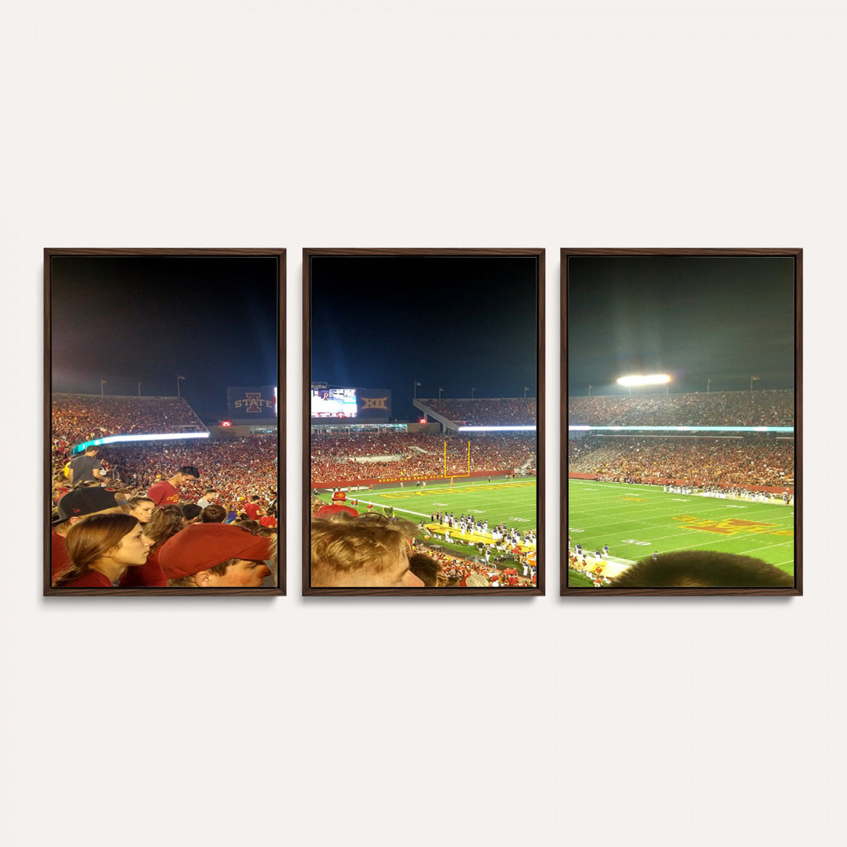 94319-MGV-CV-36X24 - Iowa State University Cyclones Art Print, Jack Trice Stadium Ames