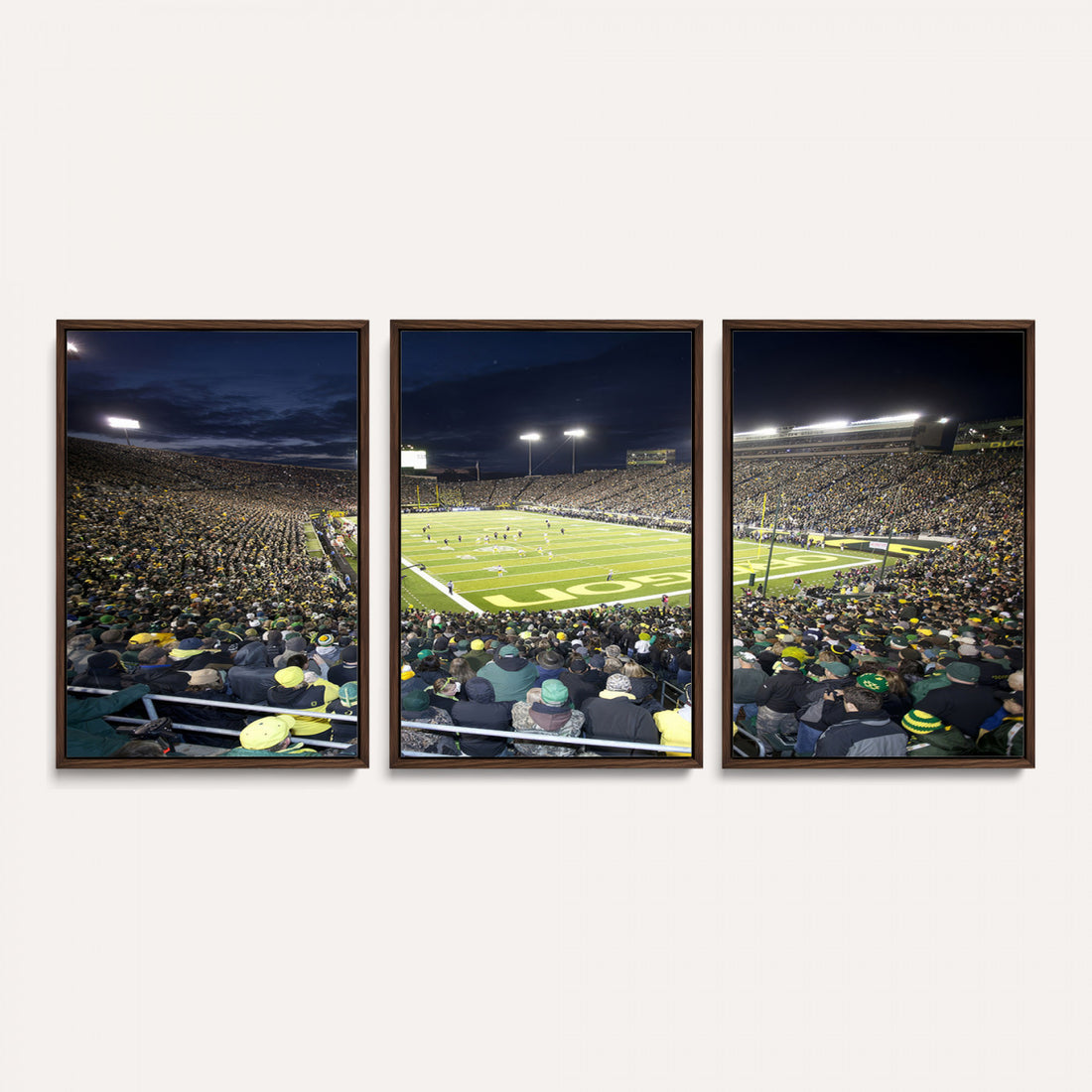 University of Oregon Ducks Football Team Print, Eugene