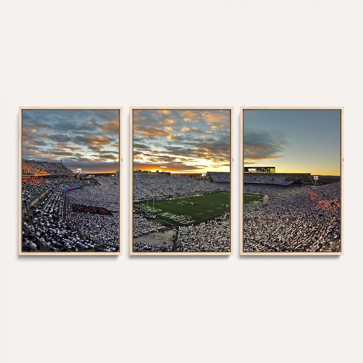 38807-MGV-CV-36X24 - Beaver Stadium Wall Art, Penn State Stadium Wall Art | Penn State Nittany Lions Football