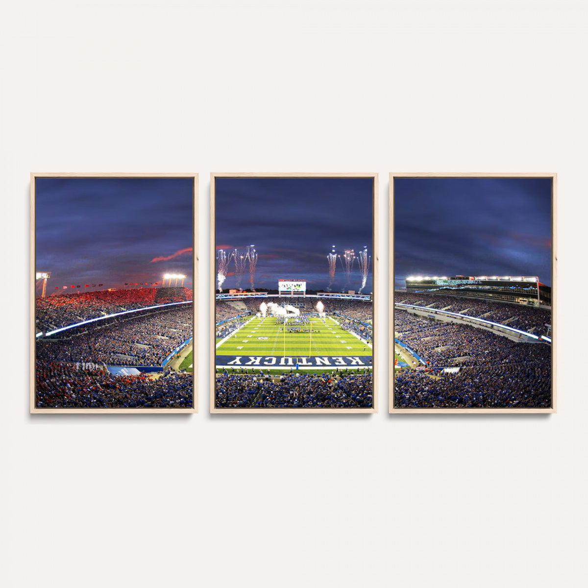 26008-MGV-CV-36X24 - Kroger Field Canvas Wall Art, Kentucky Stadium Wall Art