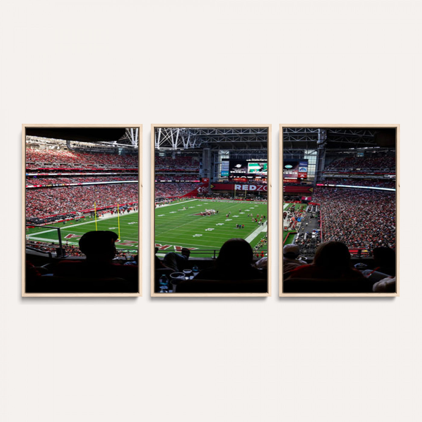 84196298-MGV-CV-36X24 - State Farm Stadium Canvas Wall Art, Arizona Cardinals Football Stadium Print, Glendale NFL Arena Photography Artwork