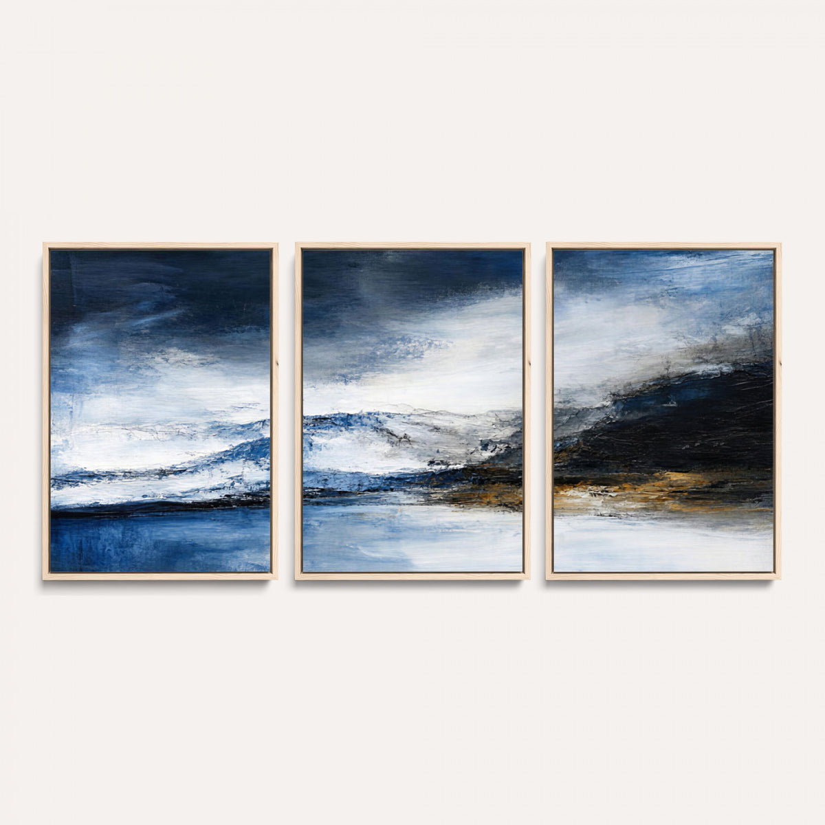48142030-MGV-CV-36X24 - Extra Large Abstract Wall Art Canvas Print