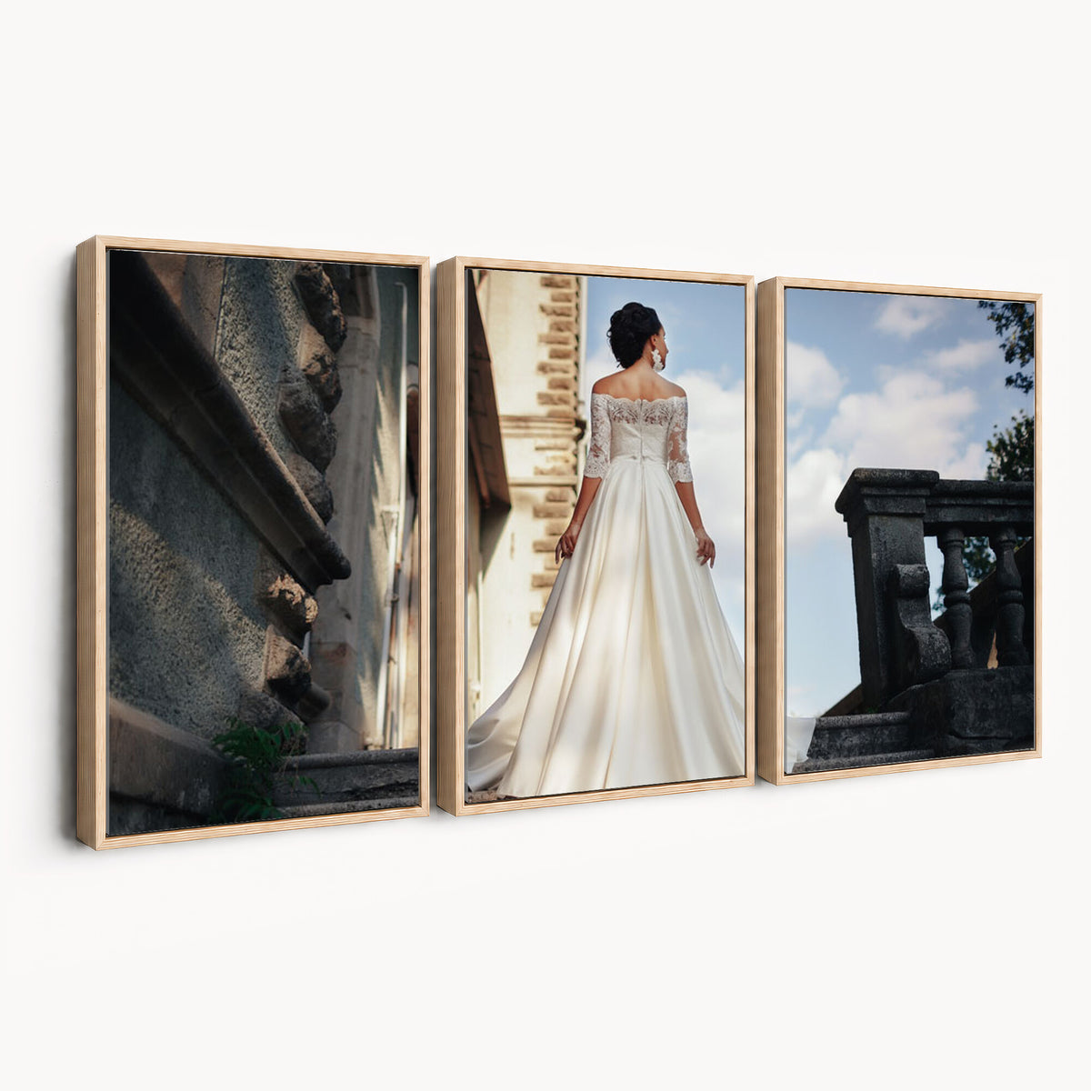 80645701D-MGV-CV-60X30-3P - Custom Canvas Print, Personalized Photo Wall Art, Unique Picture Design 3 Panel Set