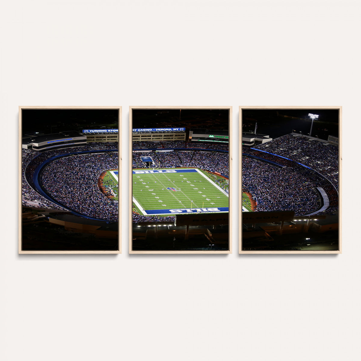 19030-MGV-CV-36X24 - Buffalo Bills NFL Football Team Print, Highmark Stadium