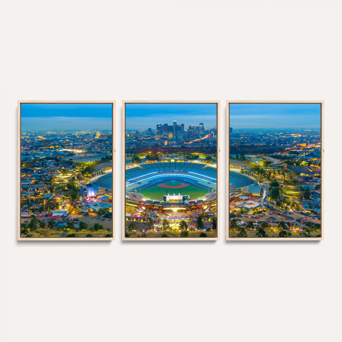 78144-MGV-CV-36X24 - Los Angeles Dodgers Wall Art Canvas, Dodger Stadium Wall Art