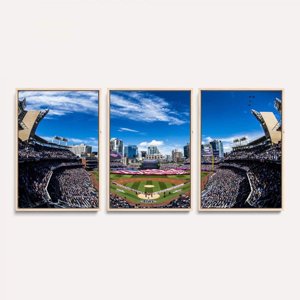 52297-MGV-CV-36X24 - San Diego Padres Baseball Team Print, Petco Park Stadium