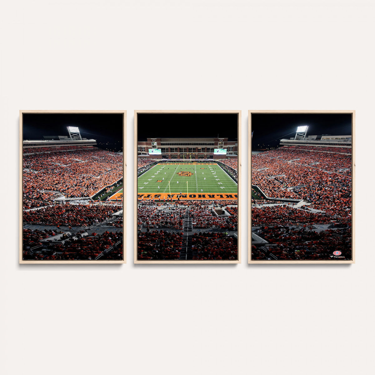 81675-MGV-CV-36X24 - Boone Pickens Stadium Wall Art Oklahoma State Cowboys Print
